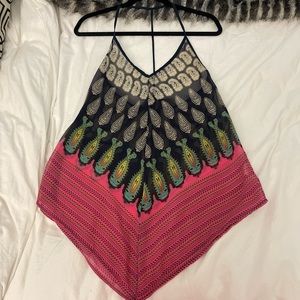 Bandana Sheer Halter Top
